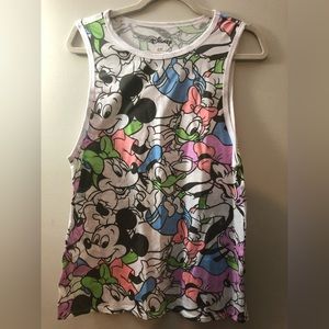 Mickey and friends tank top